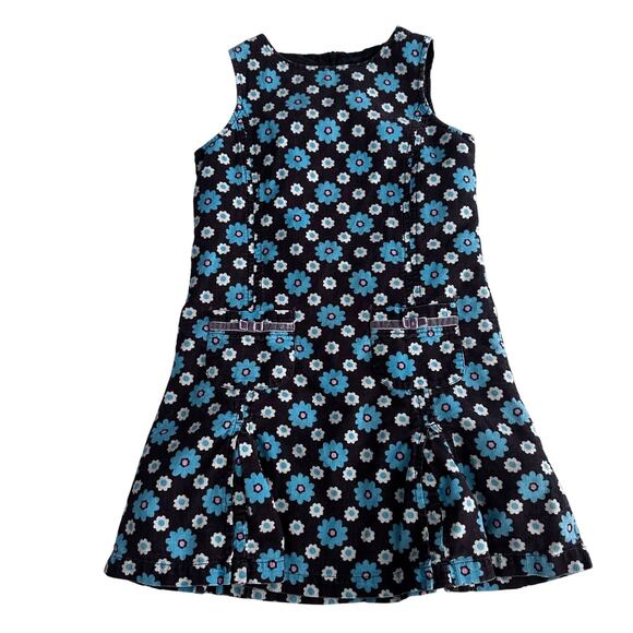 Mini Boden Floral Corduroy Sleeveless Jumper - Size M - Picture 1 of 6